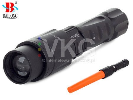 BAILONG LATARKA TAKTYCZNA LED CREE ZOOM XM-L3-U3 1898