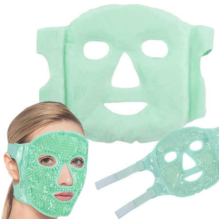 Chladicí maska na obličej hřejivý gel na oči relx