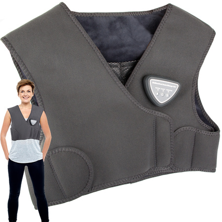 Elektrická vyhřívací vesta bezdrátový masážní přístroj na záda usb