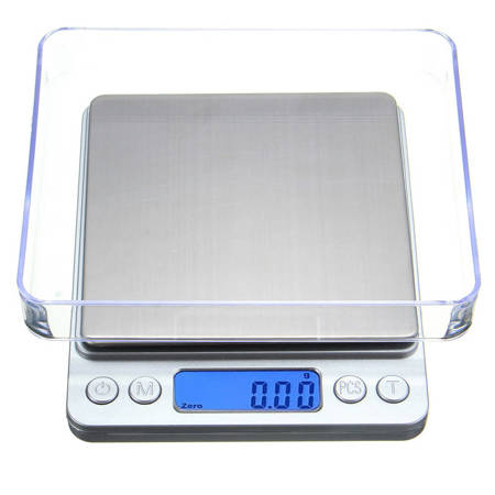 Kuchyňská váha 2000g 2kg lcd digitální 0,1