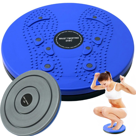 Otočný twister pro cvičení fitness masáž nohou s 360 záložkami magnety