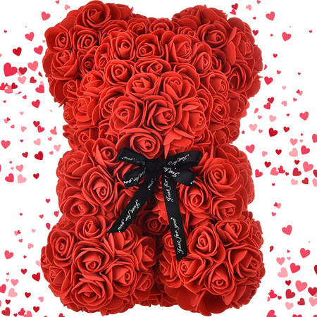 Rose petal medvídek dárek velká krabice rose xl