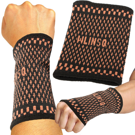 Stabilizační podpěra zápěstí ortéza elastická páska kloub ruka