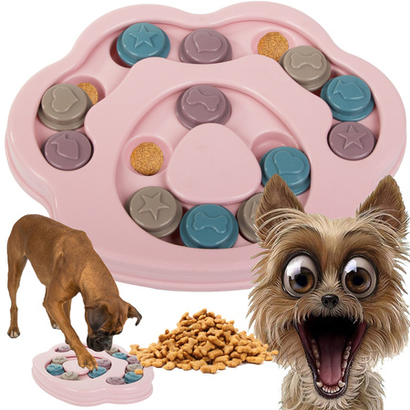 Výuková hračka pro psy logická hra s pamlsky čichová puzzle hra