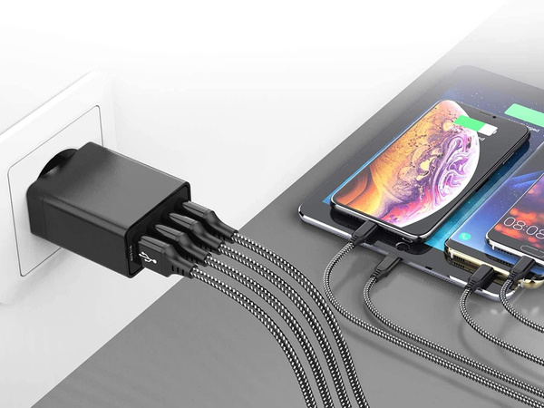 4xusb quick charge 3.0 síťová nabíječka