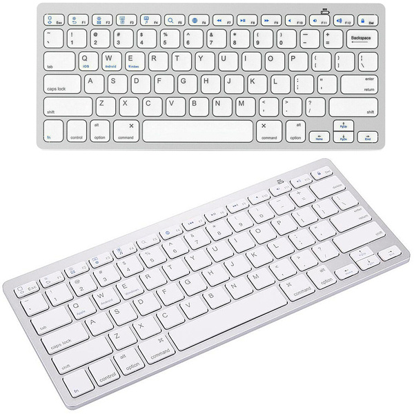 Bezdrátová bluetooth klávesnice pro pc ipad mac malá štíhlá nízkoprofilová