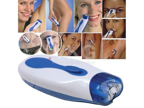 DEPILATOR DO TWARZY PACH BIKINI WĄSIKA MANICURE