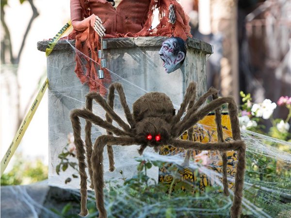 Halloween pavouk obří tarantule dekorace