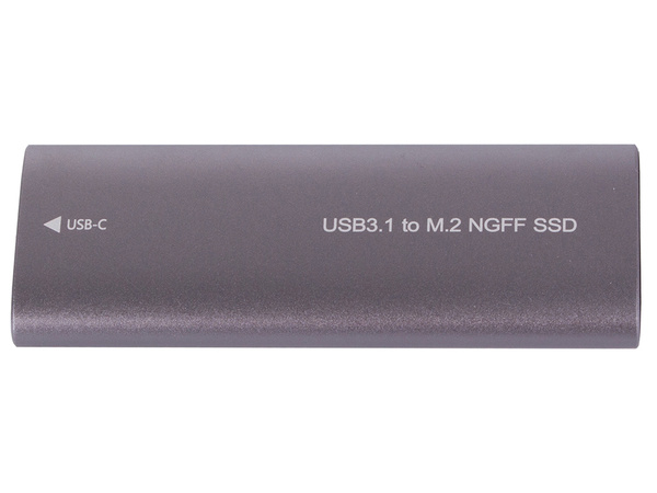 Hdd adapter box m.2 sata ngff usb 3.1 usb typ-c 2230-2280mm