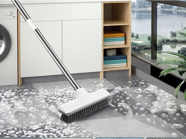 Kartáč na drhnutí podlah vodní kartáč na čištění podlah 2v1