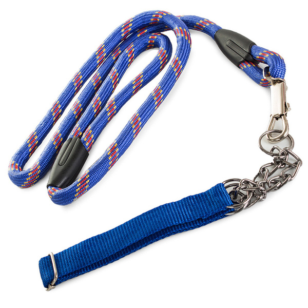 Psí obojek lanyard 120cm/1,3cm silný obojek