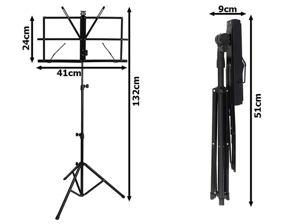 Pulpit stock regulovaný skládací poklad 130cm