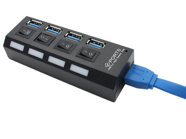 Rozbočovač rozbočovač portů usb 4x usb 3.0