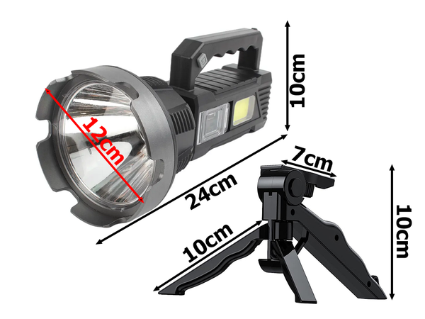 Svítilna searchlight stativ cree led xhp50 cob