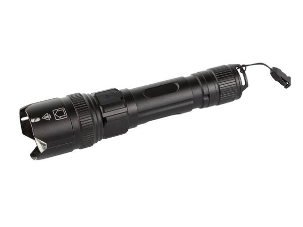 Taktická svítilna bailong led xhp99 zoom strong