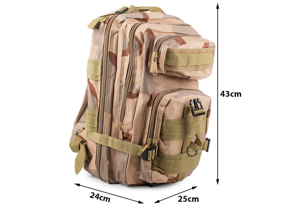 Taktický vojenský batoh military survival 30l