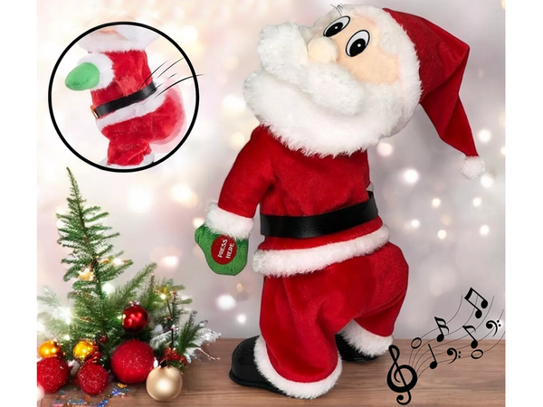 Taneční zpěv santa claus twerking legrační vánoční velké