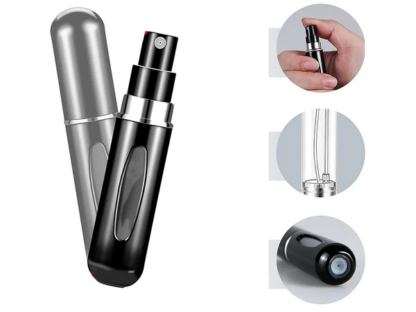 Travel atomiser with perfume atomiser flacon 5ml perfume dispenser