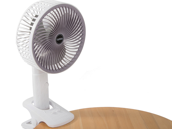 Ventilátor skládací bezdrátový stolní klip stojící stolní ventilátor