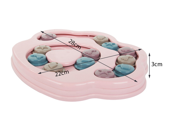 Výuková hračka pro psy logická hra s pamlsky čichová puzzle hra