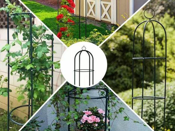 Zahradní pergola květinový podpůrný sloup pro popínavé rostliny obloukový zvon pro růže 190