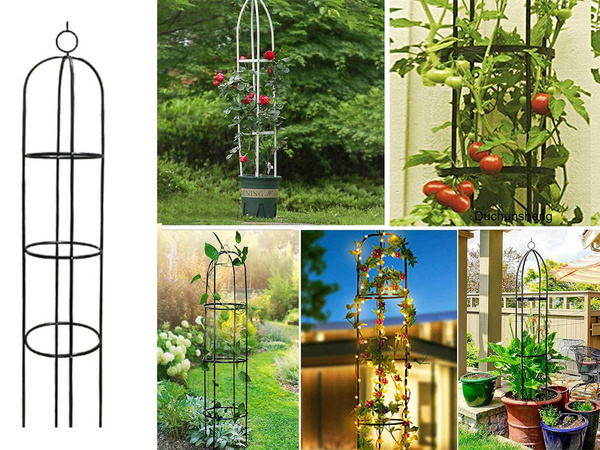 Zahradní pergola květinový podpůrný sloup pro popínavé rostliny obloukový zvon pro růže 190