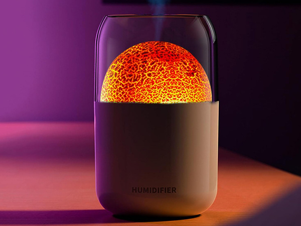 Zvlhčovač vzduchu difuzér aromaterapie vedl osvětlení ultrazvukové