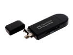 Čtečka karet sd microsd tf usb usb-c micro usb 3w1