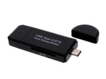 Čtečka karet sd microsd tf usb usb-c micro usb 3w1