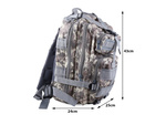 Taktický vojenský batoh military survival 30l