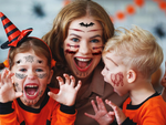 Tetování halloween falešné realistické omyvatelné dočasné převleky krev