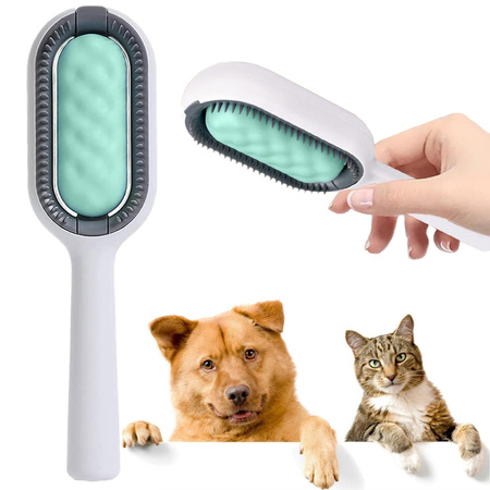 3-in-1 silicone dog hair brushing brush for cats washing hair collection