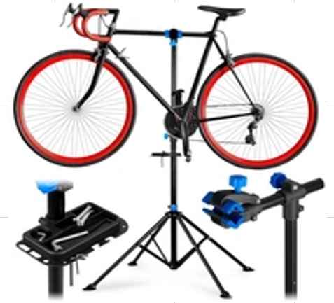 BIKE RACK SERVICE HOLDER REGULATED HANDLE WITH SHELF 30kg