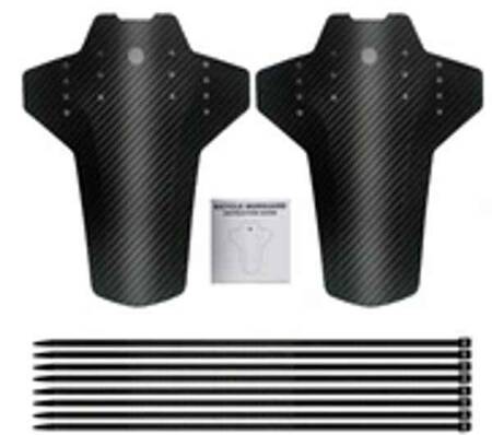 Bicycle mudguards front rear set mtb 2 pcs universal 24 26 28 inches