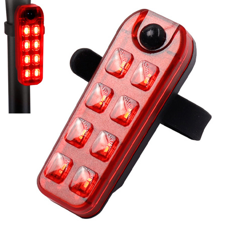Bicycle rear light led usb bicycle light