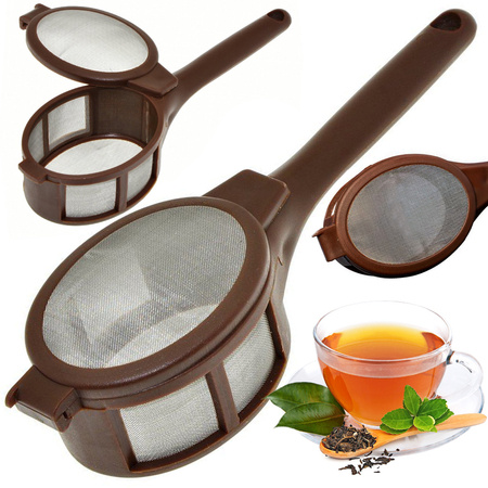 Brewing strainer aluminium for brewing tea coffee herbs brewing basket