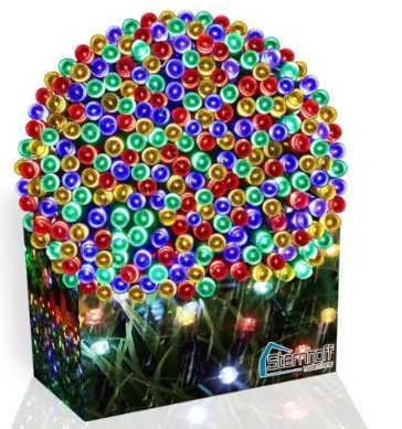 CHRISTMAS LIGHTS MULTICOLOR 200 LED (80)