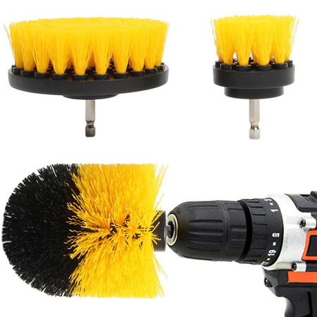 Cleaning brushes for drill/driver 3pcs