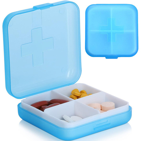 Container pillbox travel case