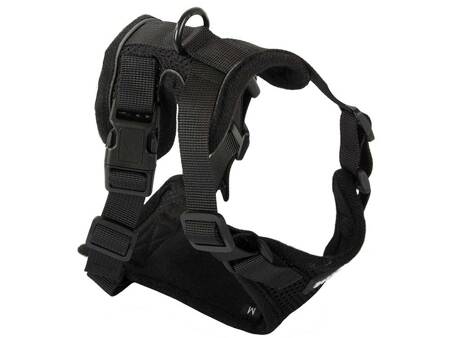 DOG HARNESS XL PRESSURE-FREE BLACK (100) GAB_A