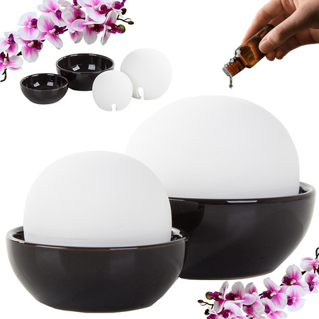 Decorative ceramic round humidifier