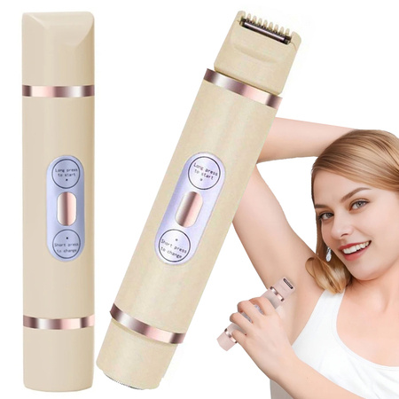 Depilator trimmer for women's face women's bikini shaver for body 2in1