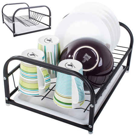 Dish drainer stand mixer metal tray