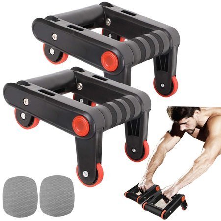 Exercise roller supports push-ups 2in1