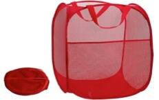 FOLDABLE CLOTHES BASKET 48 RED (120)
