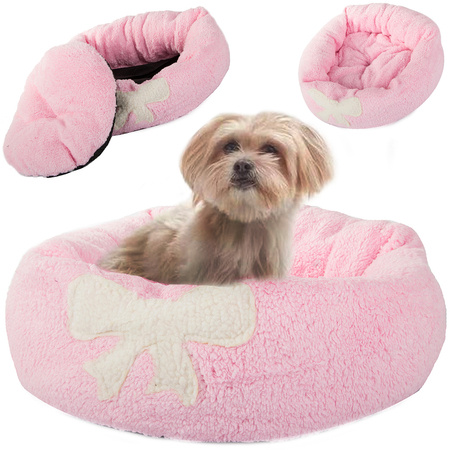 Fluffy dog bed cat bed soft 45cm