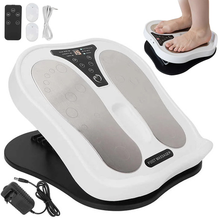 Foot massager electrostimulator muscle stimulation