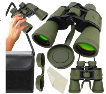 GREEN BINOCULARS 20X50 (20)