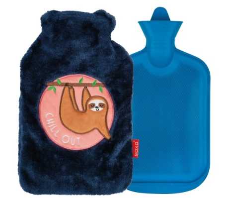 HOT WATER BOTTLE COVER SLOTH (50)