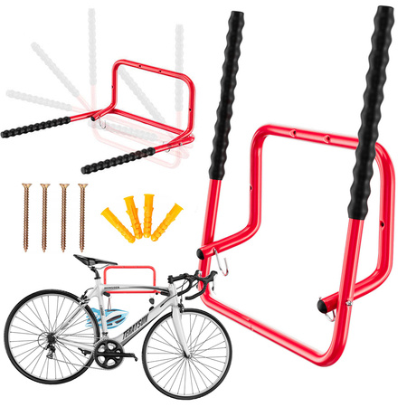 Hanger hook double tool holder workshop bicycle to garage